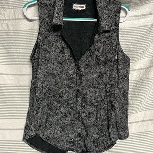 Vans Sleeveless Button Up